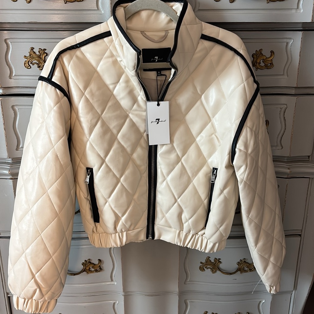 NWT! 7for all mankind jacket